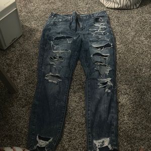 mercian eagle jeans w holes